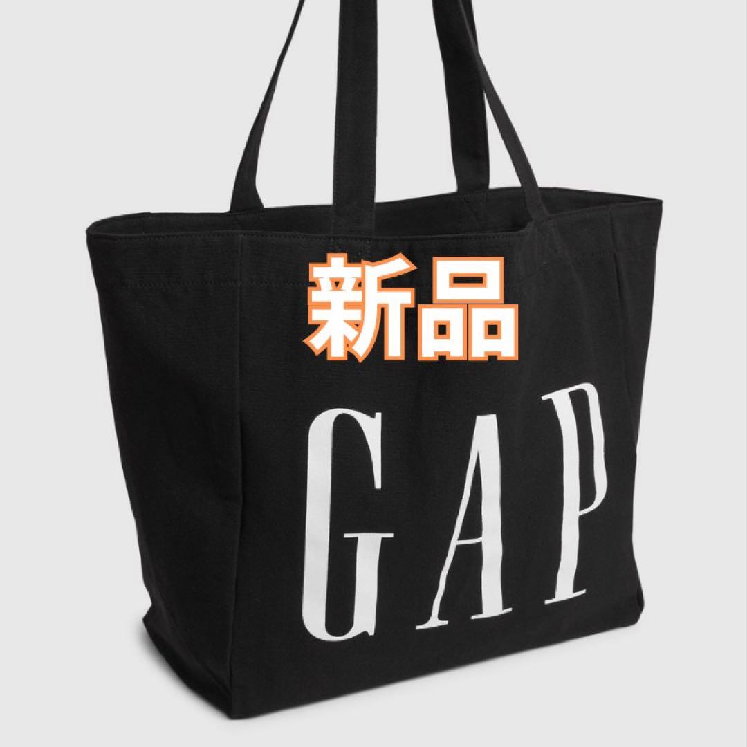 GAP ギャップ【新品】 厚手のキャンバス GAPロゴ トートバッグ