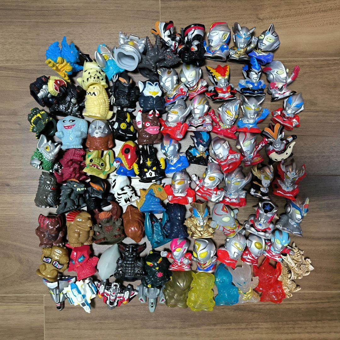 全77体！ウルトラマン 怪獣 指人形 レアあり！まとめ売り - メルカリ
