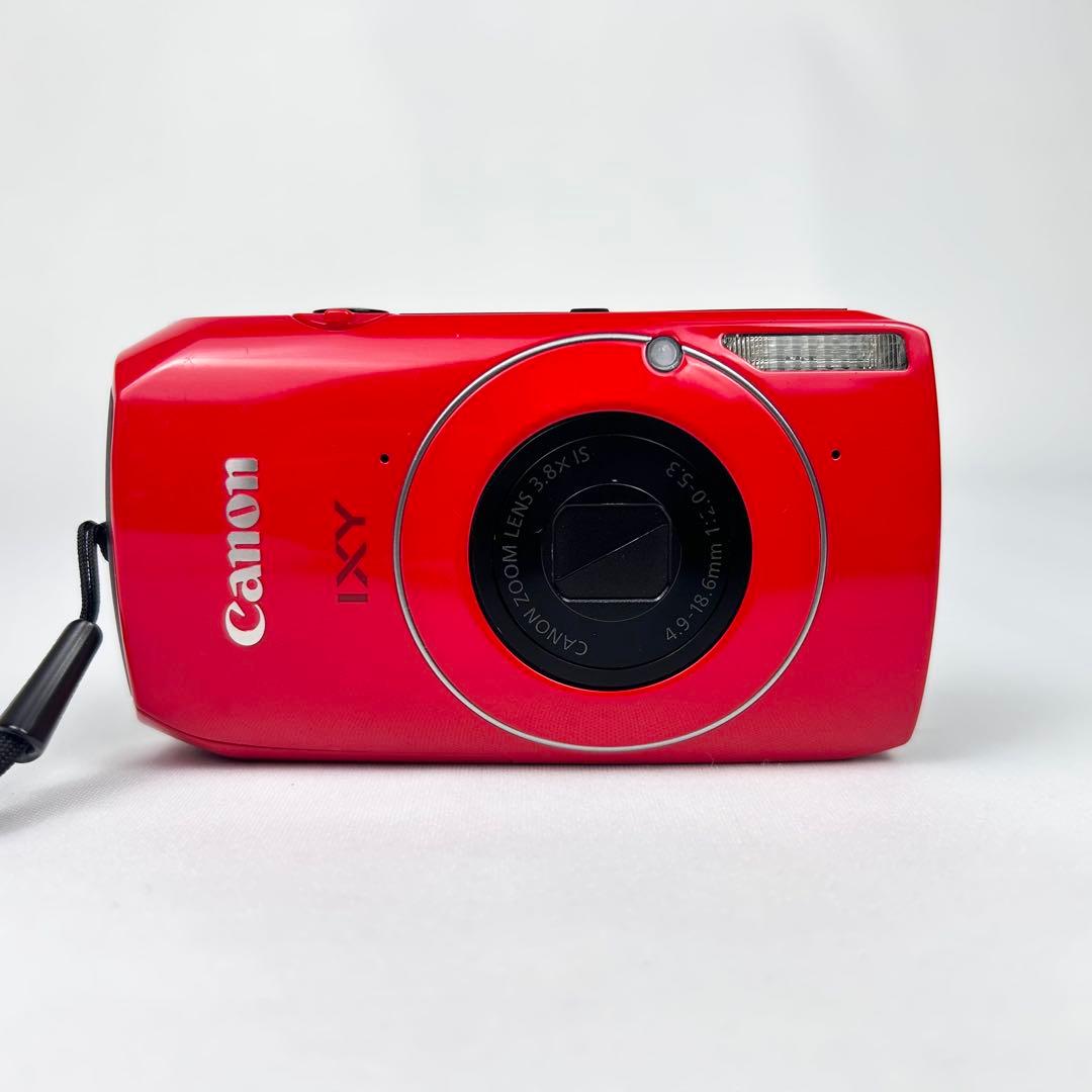 美品】Canon キャノン IXY 30S レッド 赤 コンデジ 動作確認済 - メルカリ