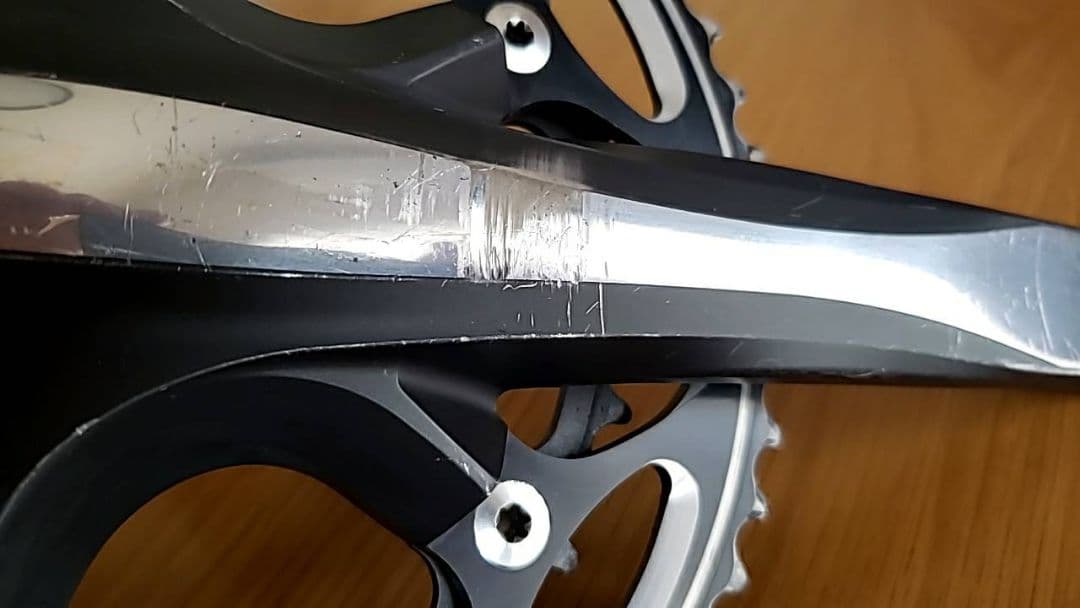 SHIMANO DURA-ACEクランクセットFC7900 52/39 165 - メルカリ