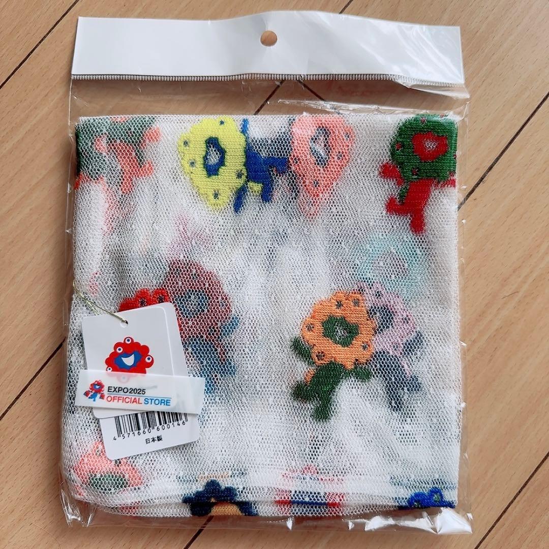 ミャクミャク レース 関西大阪万博 エコバッグ トート カラフル マルチ