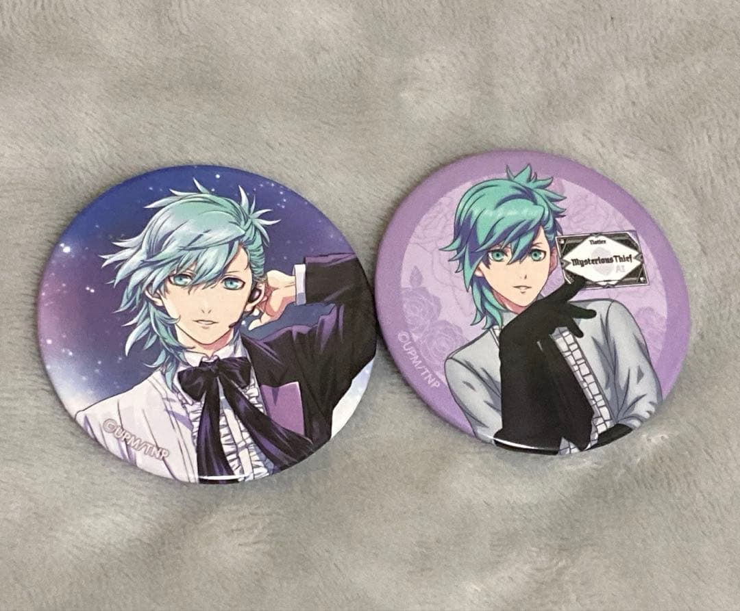 うたプリ タブナイ 缶バッジ 藍 - メルカリ