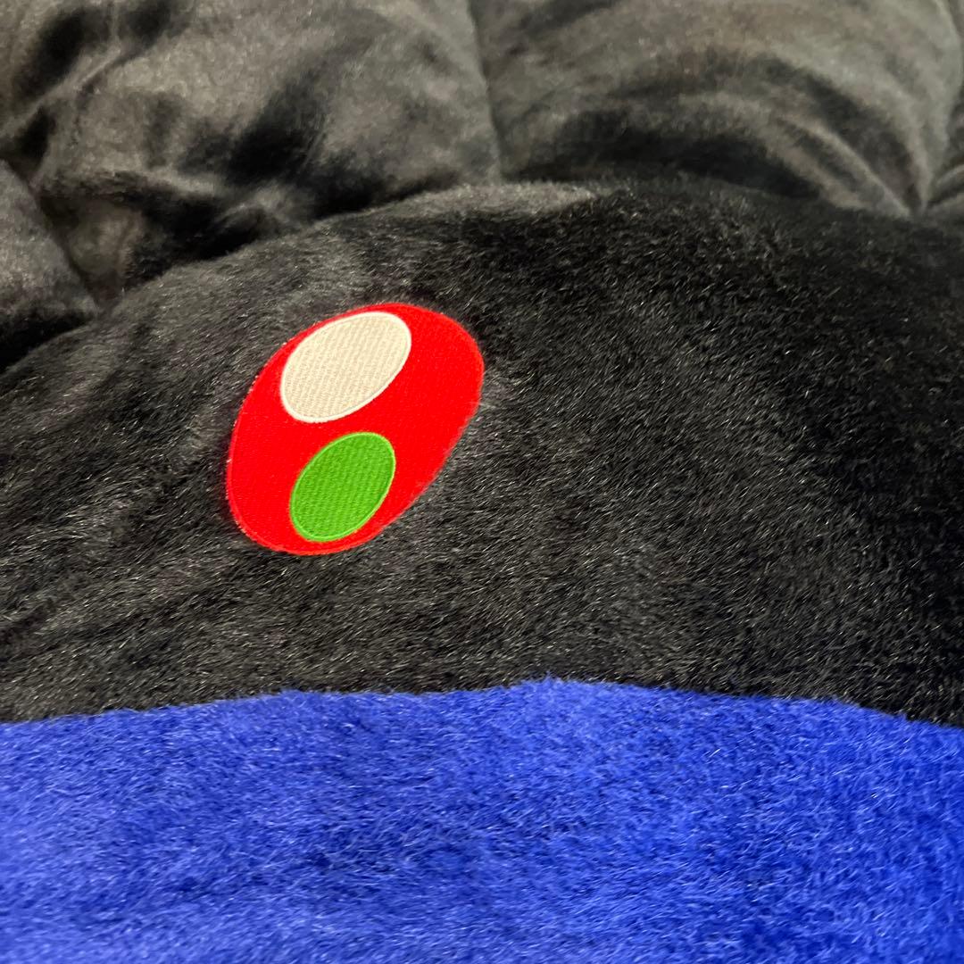 むっこ様　村上隆　特大フラワークッション　ブラック　1.5m