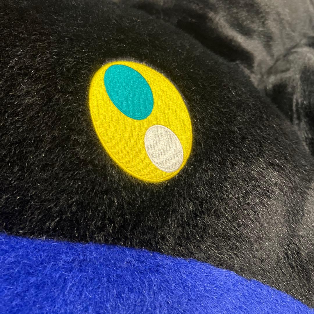 むっこ様　村上隆　特大フラワークッション　ブラック　1.5m