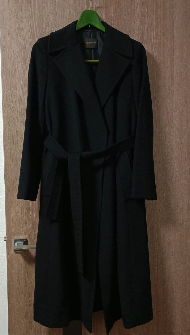 TOMORROWLAND ブラック ロングコート セール】 ダブルフェイス ロングコート （その他アウター