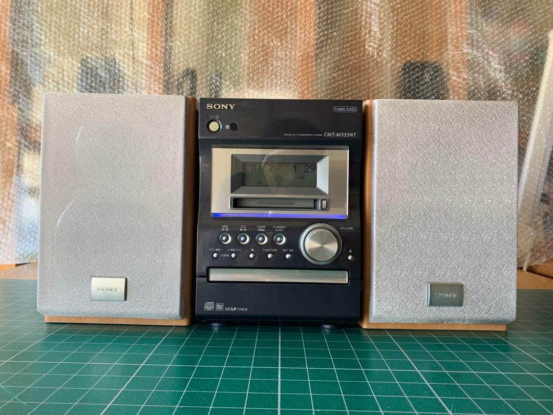 SONY ミニコンポ　CMT-M333NT CD・MD・カセットデッキ Amazon | SONY ソニー CMT-M333NT マイクロハイファイコンポーネント