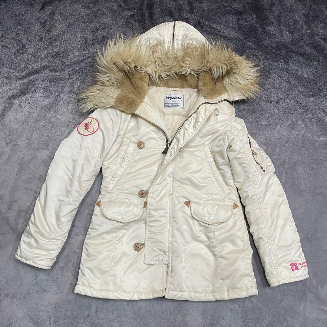 希少 00s ヒステリックグラマー N2B フライトジャケット Y2K 美品】ヒステリックグラマー N2B フライトジャケット 短丈 Y2K