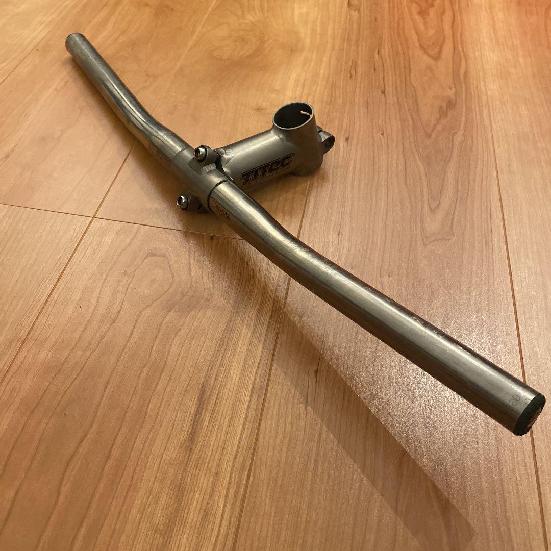 タイテック 日東 チタン ステム ハンドル セット 美品 - メルカリ