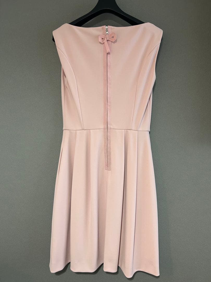 FOXEY ピンク ノースリーブ ワンピース FOXEY フォクシー ノースリーブ ワンピース ピンク40 美品 フレア