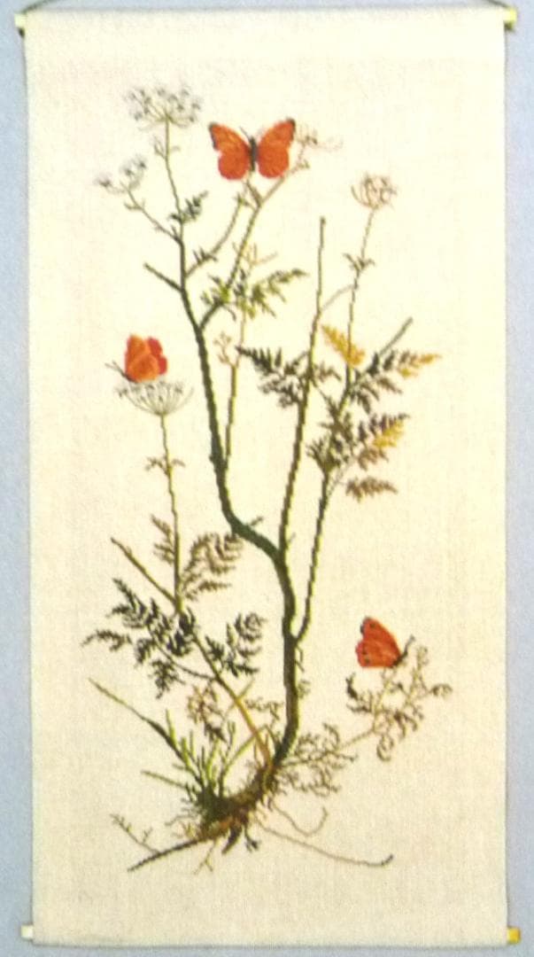 EVA ROSENSTAND／CLARA WAEVERクロスステッチ図案＆余り糸 - メルカリ