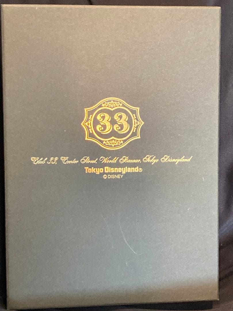 希少】東京ディズニーランド 会員制クラブ33 ノートブックセットと