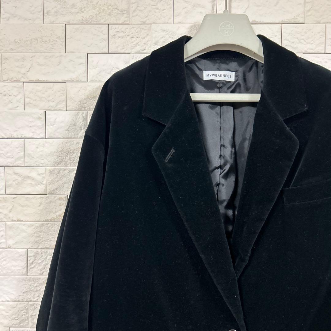 マイウィークネス ベルベットジャケット - メルカリ