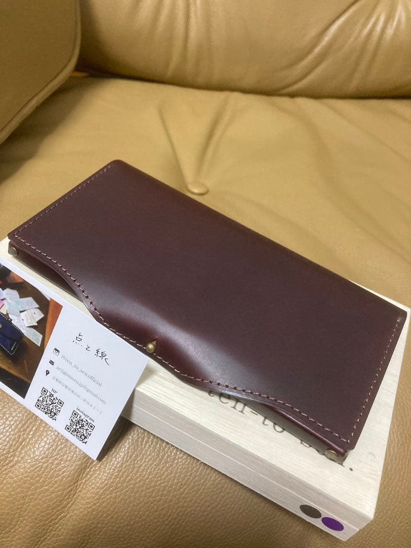 新品未使用】usuha long 点と線 ワインレッド 新品未使用 ギボシ