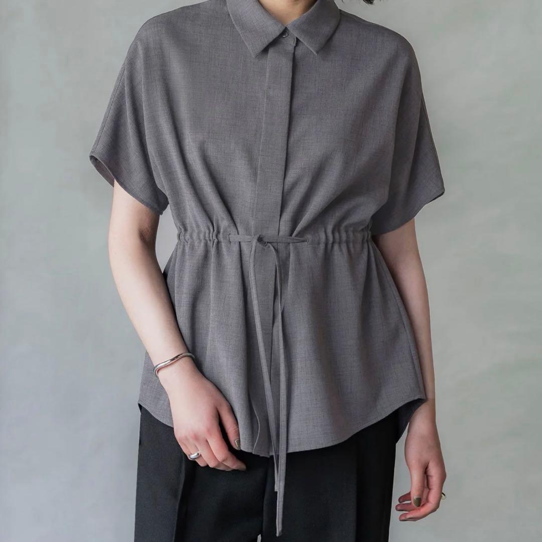 crewre セミドルマンドロストデザインシャツ サイズ1 taupegray - メルカリ