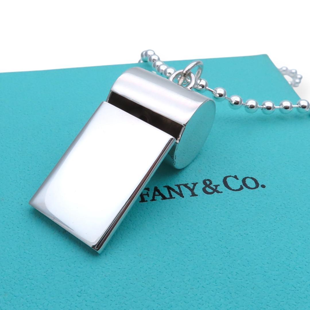 ヴィンテージ ティファニー ホイッスル シルバー ネックレス YO549