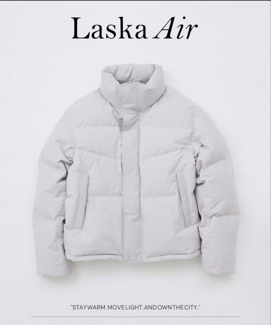 ジャーナルスタンダード LASKA air / ラスカ エアー ショートダウン LASKA air / ラスカ エアー ショート スタンド グース ダウン（ダウン