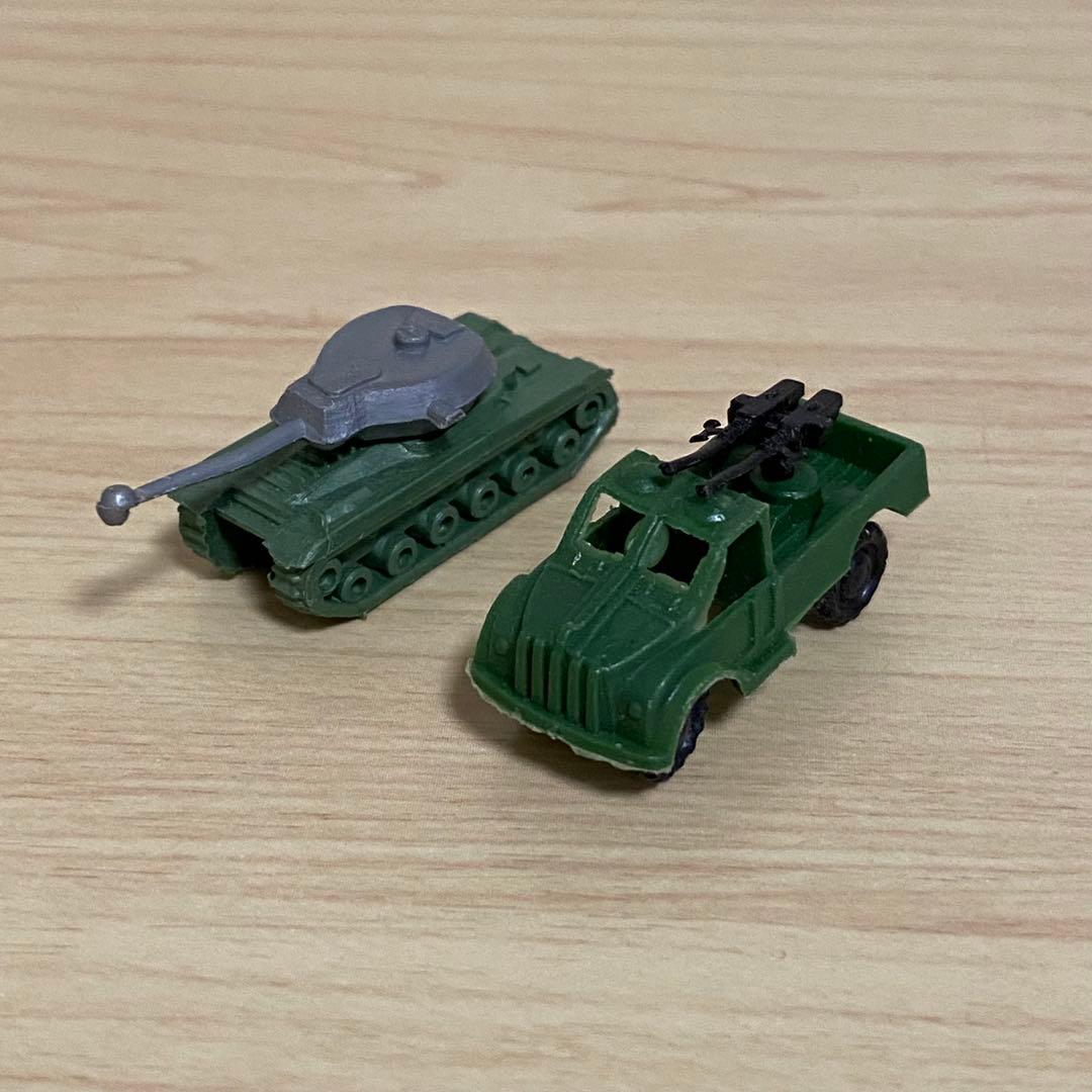 グリコのおまけ 戦車・軍用車 昭和レトロ - メルカリ