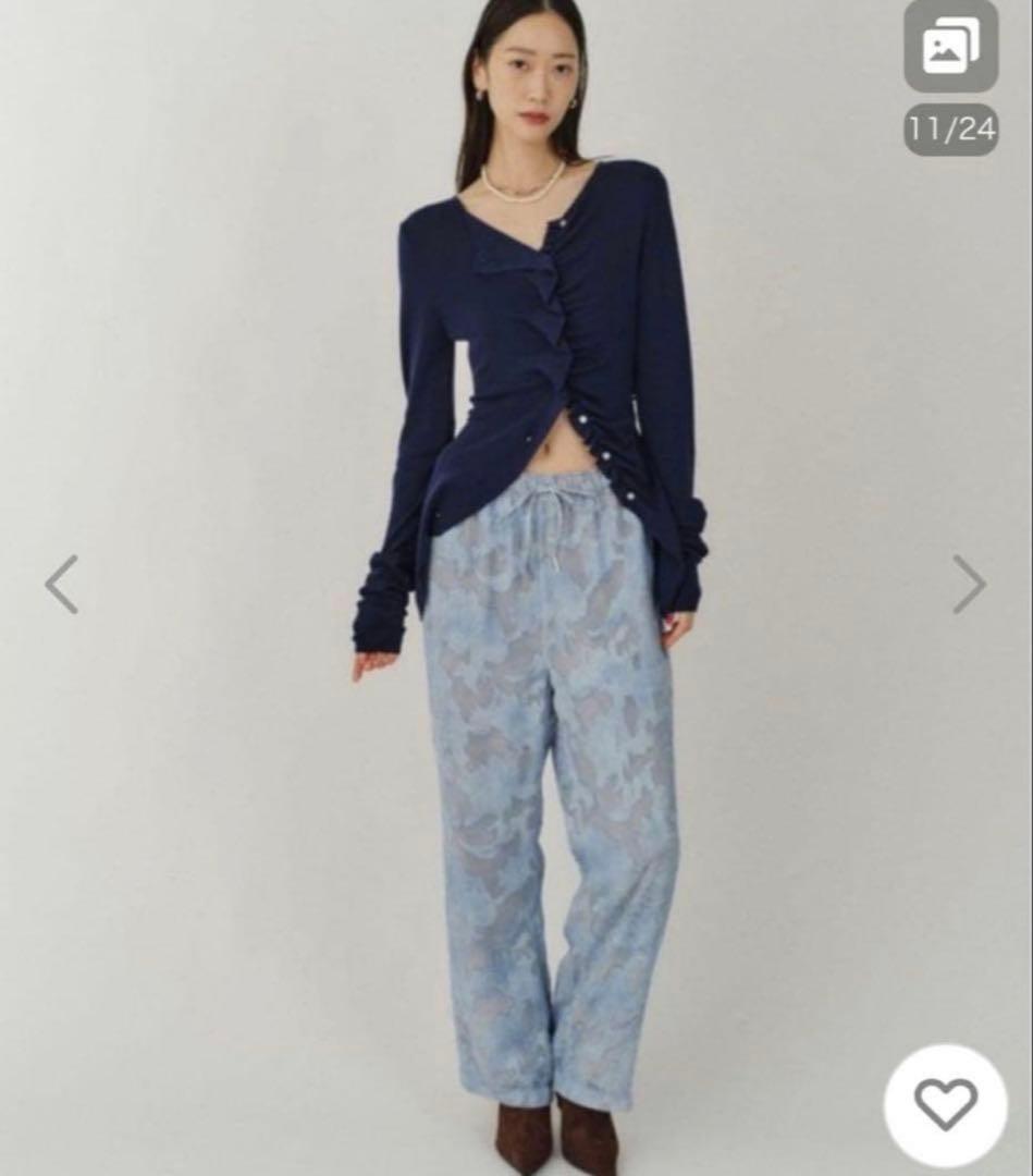 新品未使用　タグ付き　yae ヤエ　ニット　フリル　everyday 新品未使用 タグ付き yae ヤエ ニット フリル everyday 新品未使用