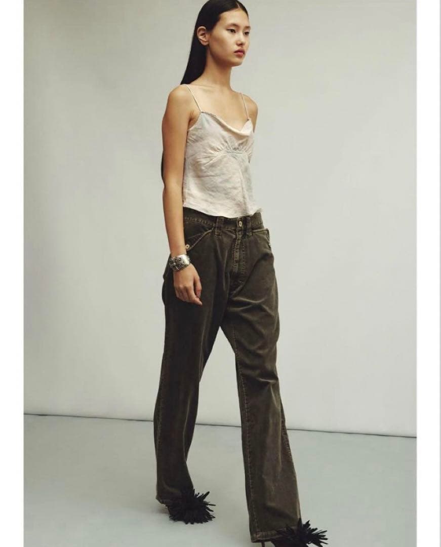 FUMIKA_UCHIDA 25ss コーデュロイストレートパンツ - メルカリ