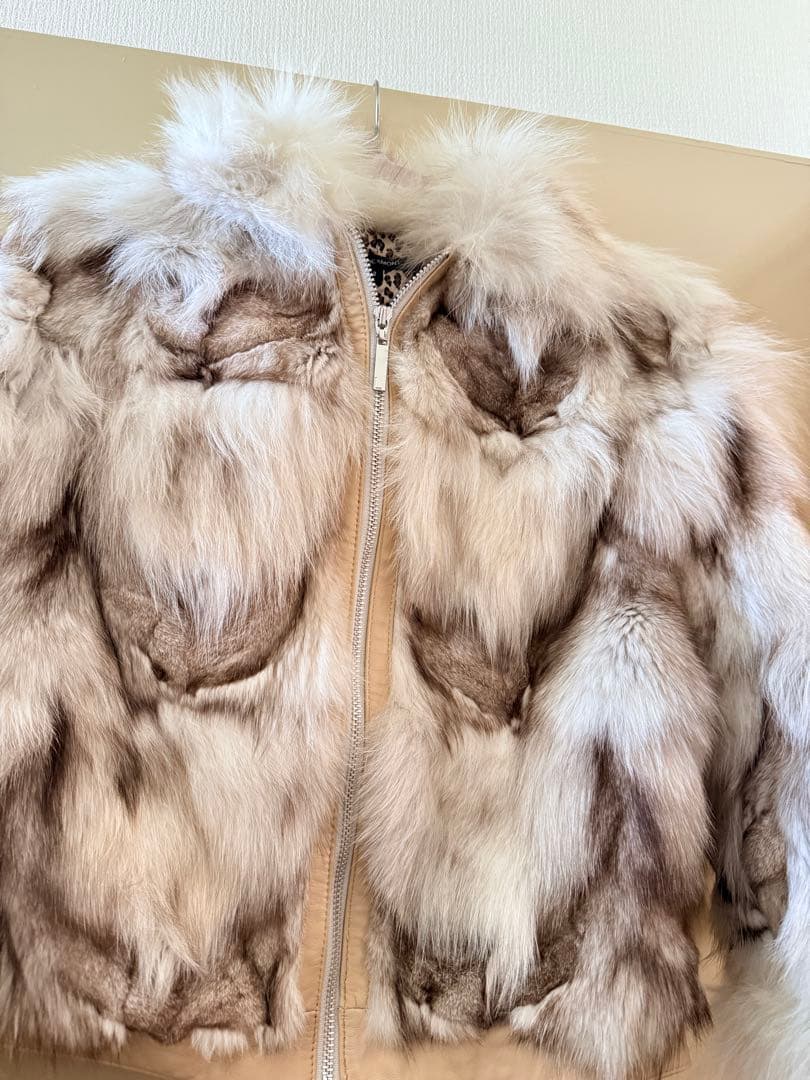 美品！ロートレアモン ブルーフォックス ファージャケット 毛皮2(M相当