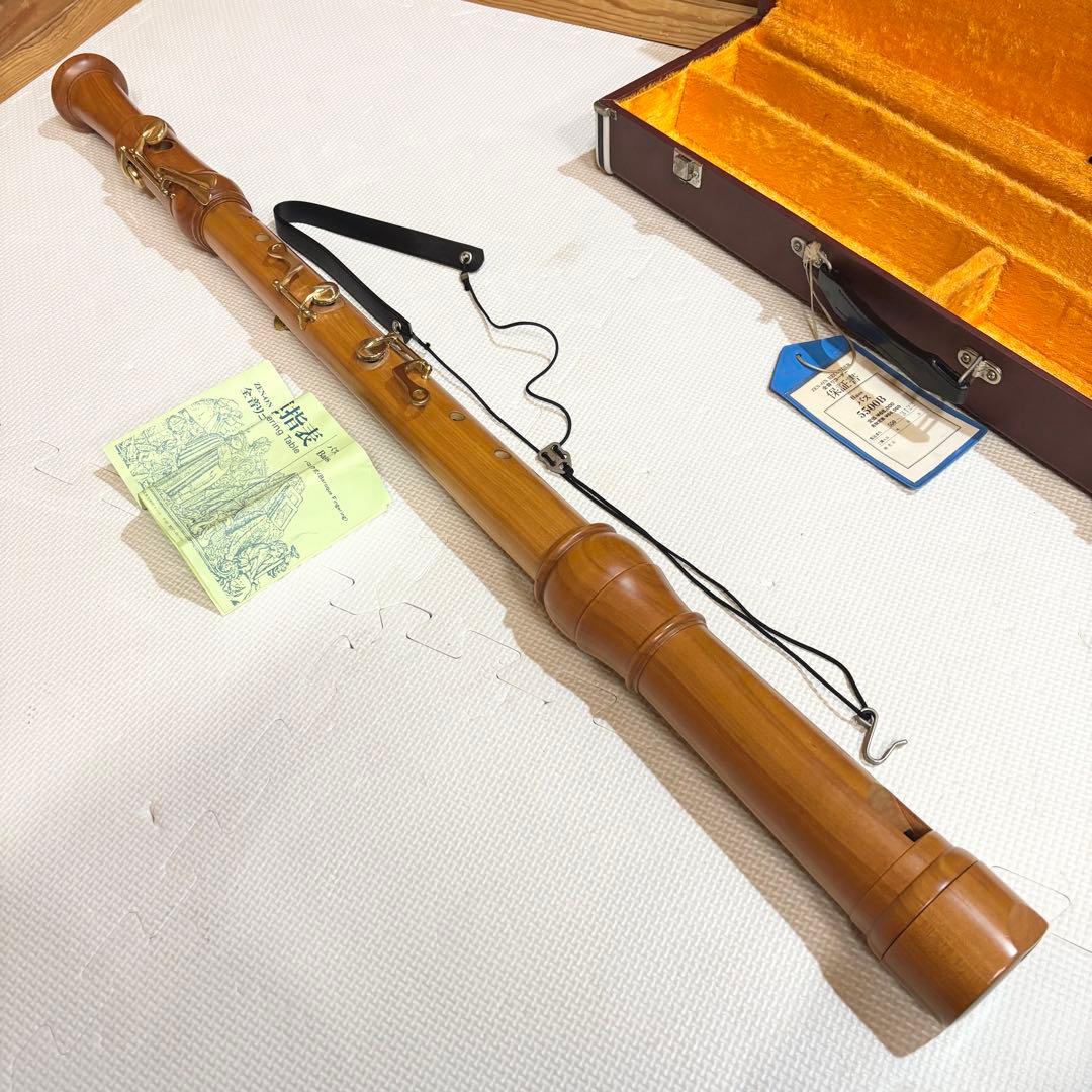 ZEN-ON ゼンオン バスリコーダー Bass 5500B ケース付 1 - メルカリ