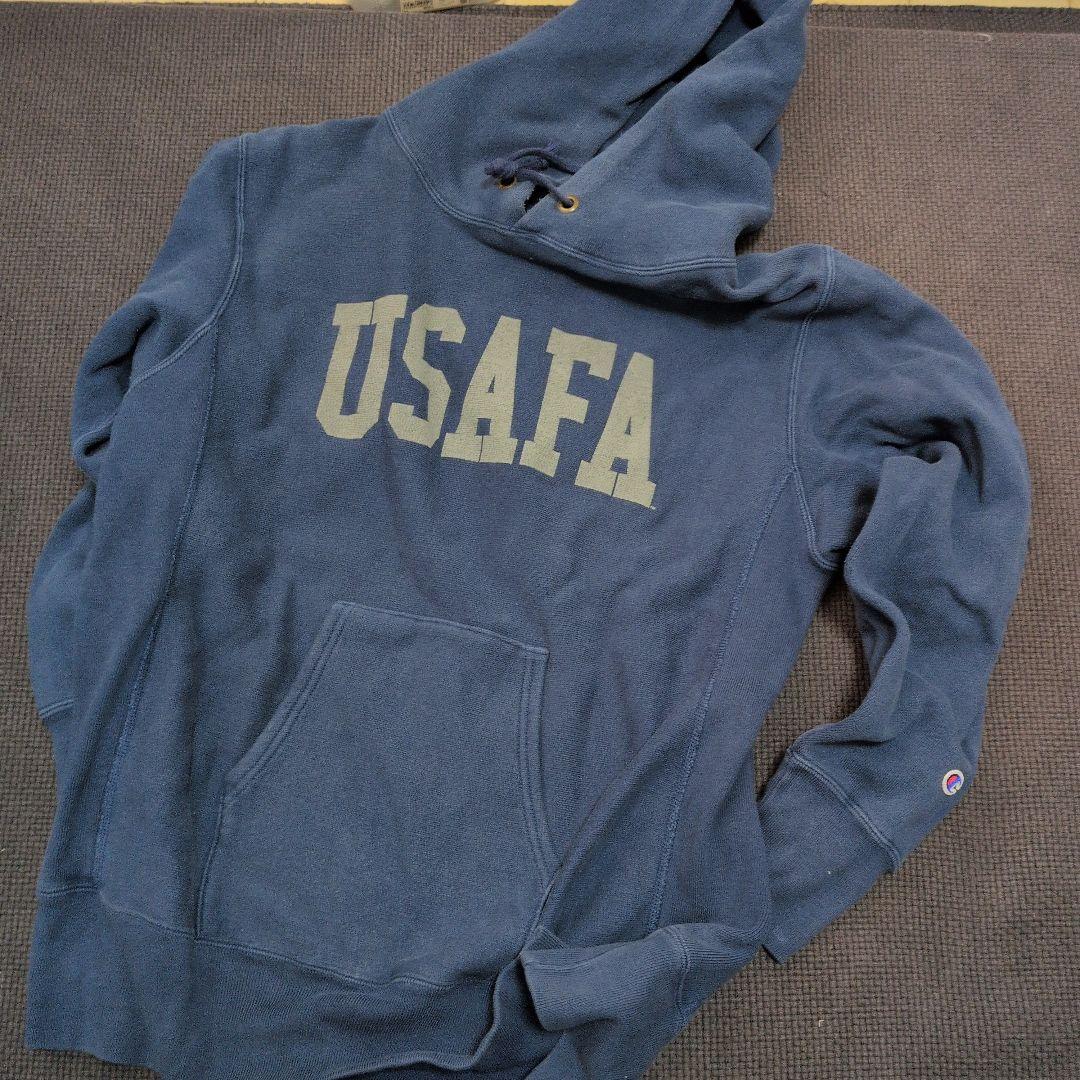 Champion USAFA スウェットパーカー X-LARGE ネイビー - メルカリ