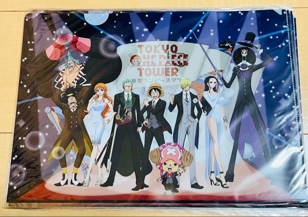 ワンピースタワー 限定 2016 春 クリアファイル ルフィ ゾロ ナミ