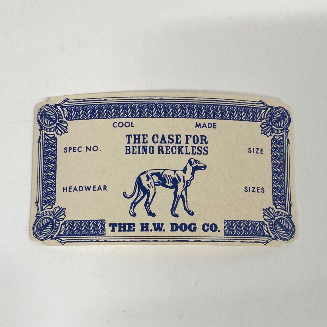 THE H.W.DOG&CO.(ザ エイチダブリュー ドッグアンドコー)　ハット