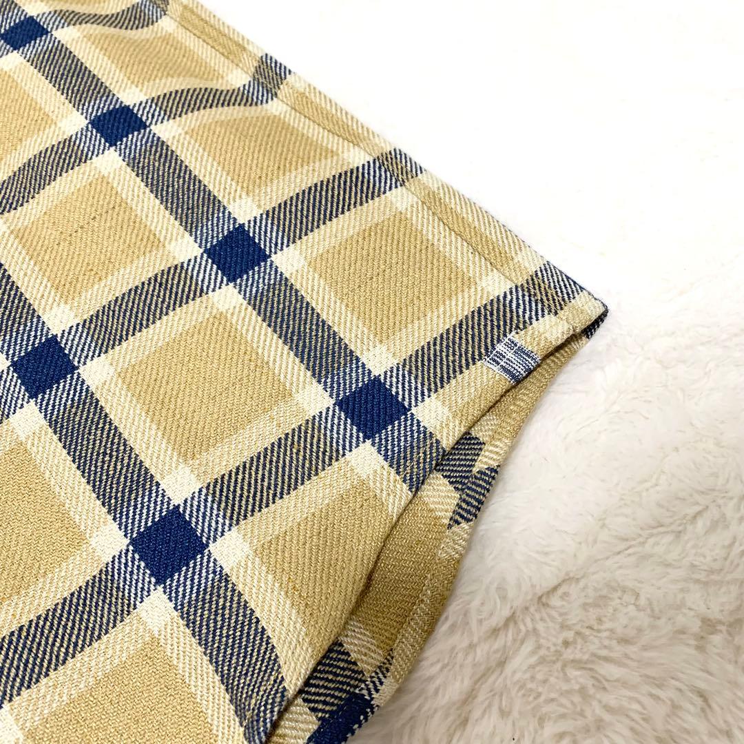 visvim LUMBER L/S リネン×ウール チェックシャツ ベージュ 2 - メルカリ