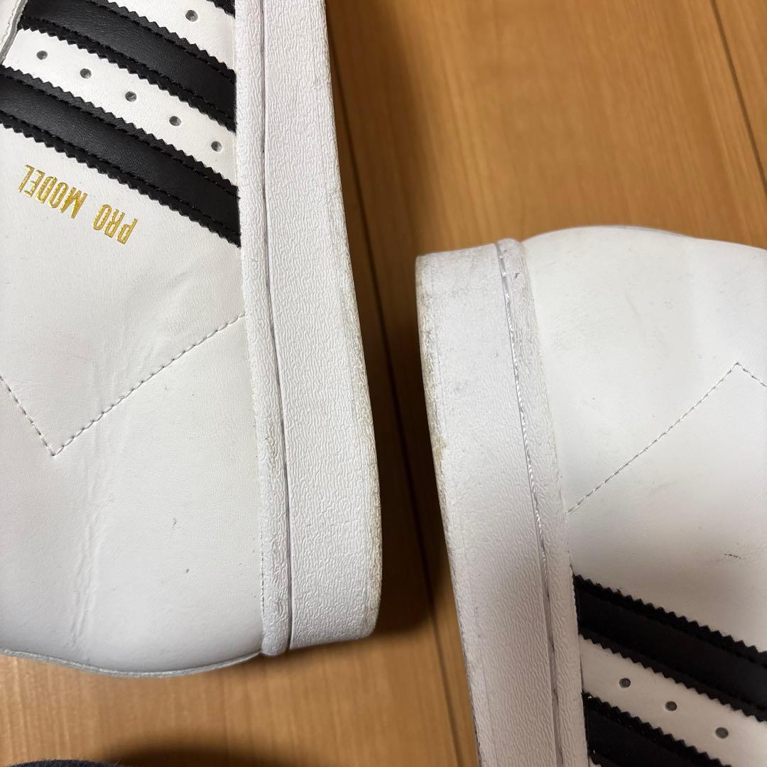 アディダス プロモデル ハイカット スニーカー 27.5cm 白黒