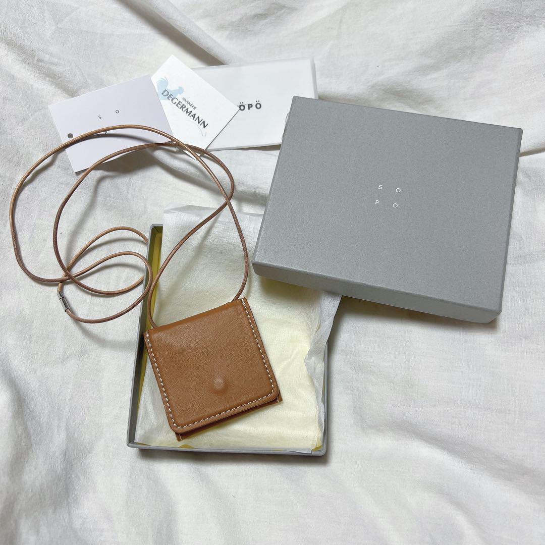 正規品【新品/未使用】sopo ソポ レザーケース DEGERMANN - メルカリ