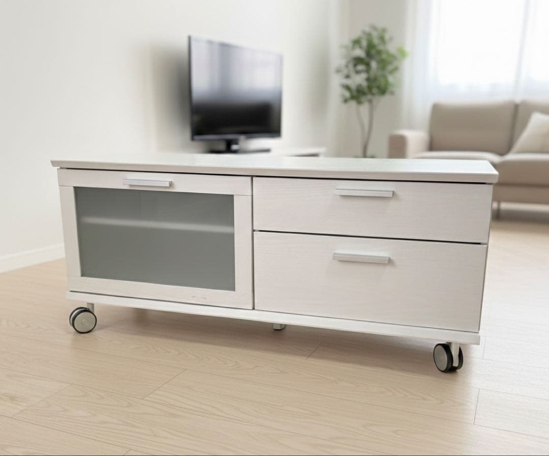 ニトリ ローボード ダイス 100 ホワイト テレビ台 チェスト Nitori