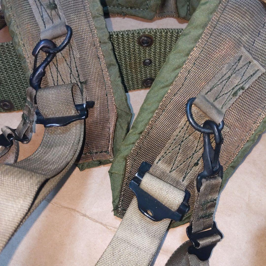 アメリカ陸軍M67装備 ベルト/サスペンダ― /マガジンポーチ 実物放出良品