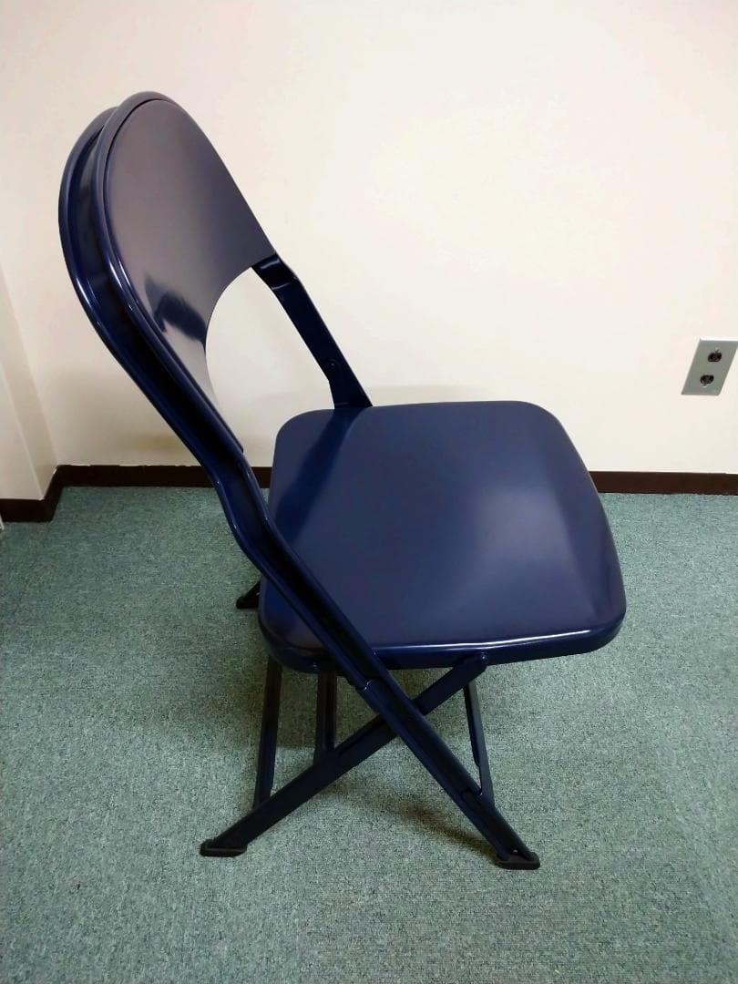 Clarin クラリン フォールディングチェア（ネイビー） CLARIN FOLDING CHAIR WITH ARM | Metal Products,Chair, Stool