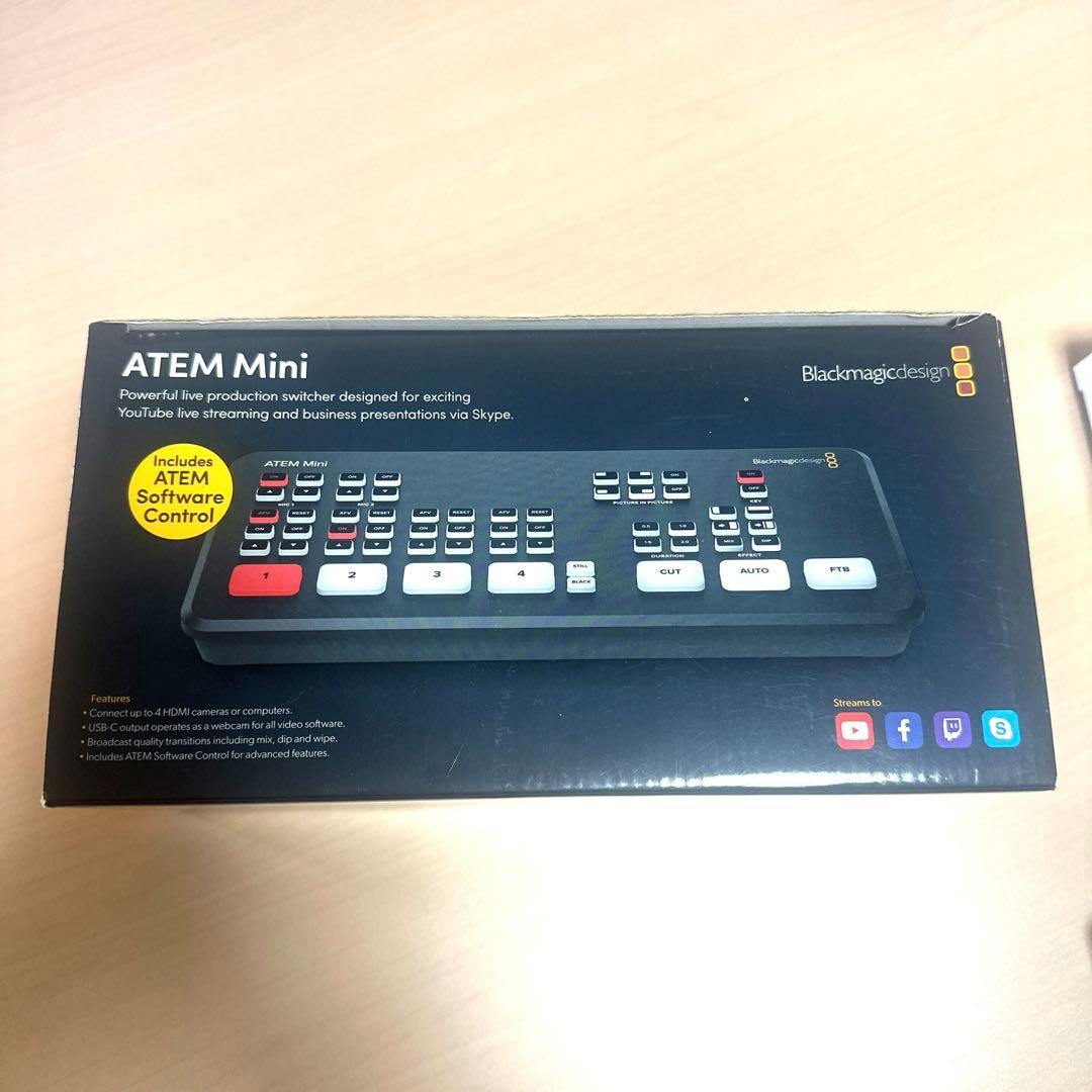 Blackmagicdesign ATEM Mini スイッチャー