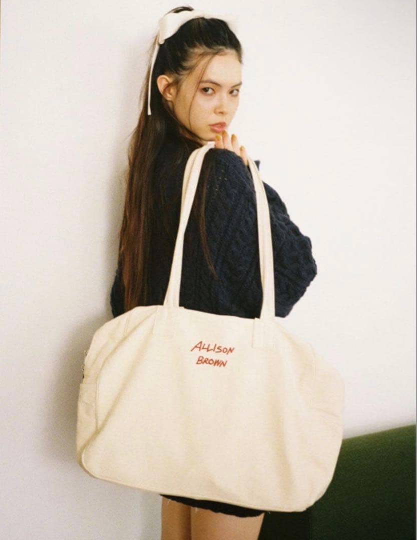 希少☆紗栄子さんプロデュース ALLISON BROWN キャンバストートバッグ