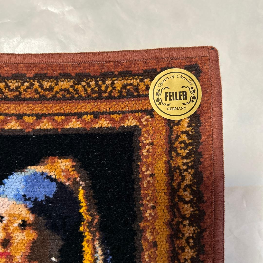 新品】FEILERフェイラー フェルメール 真珠の耳飾りの少女 タオル