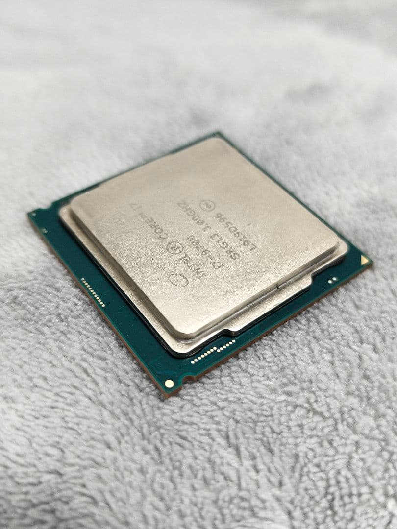 動作品！Intel Core i7 9700 3.00GHz CPU単品