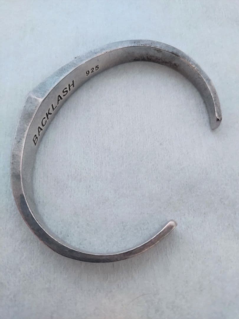 BACKLASH バックラッシュ シルバー925 バングル 定価￥65,000
