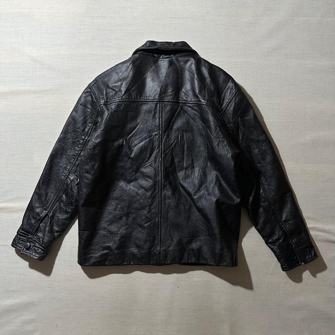 00s OLD GAP ギャップ 井口理着用 レザージャケット 本革 牛革 XL
