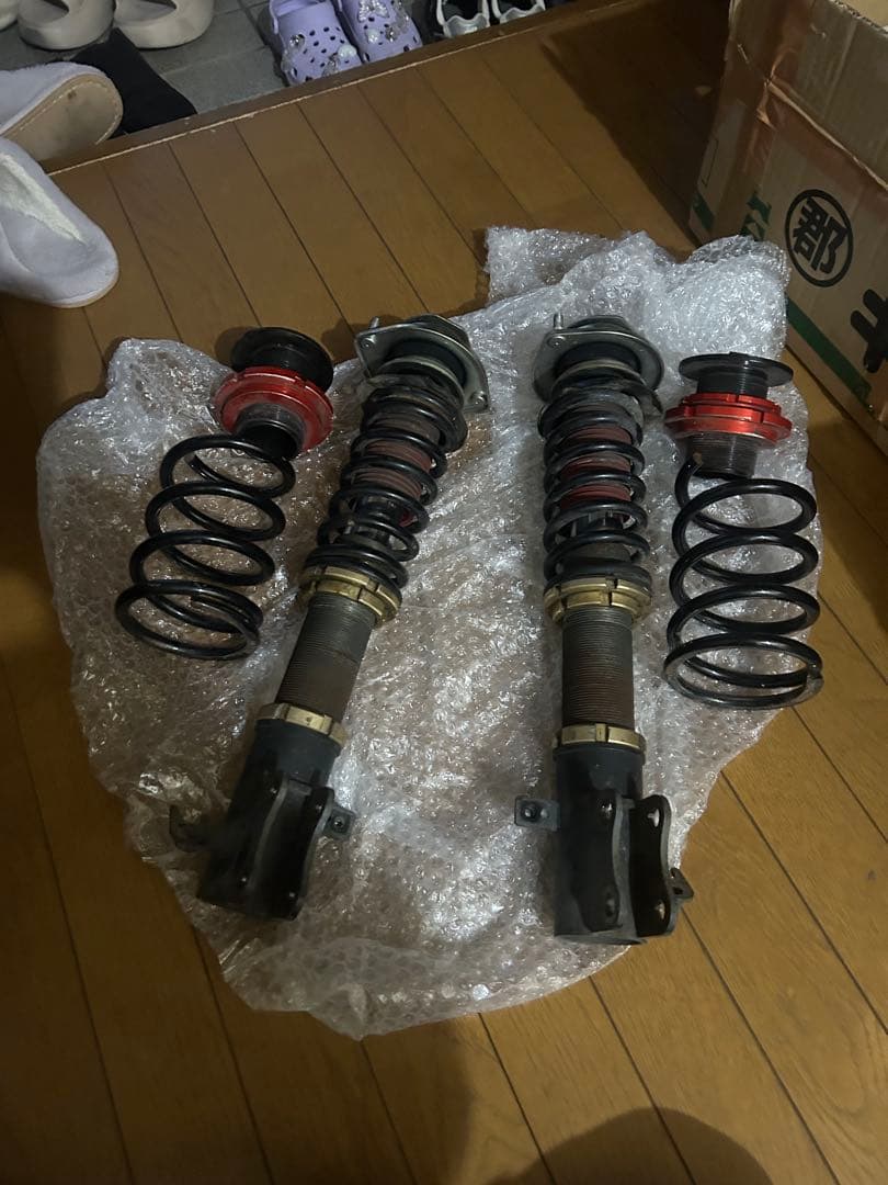 ミラ　車高調　l275s ミラ 車高調 L275S LEON レオン 低王 全長式 フルタップ 減調ダイヤル