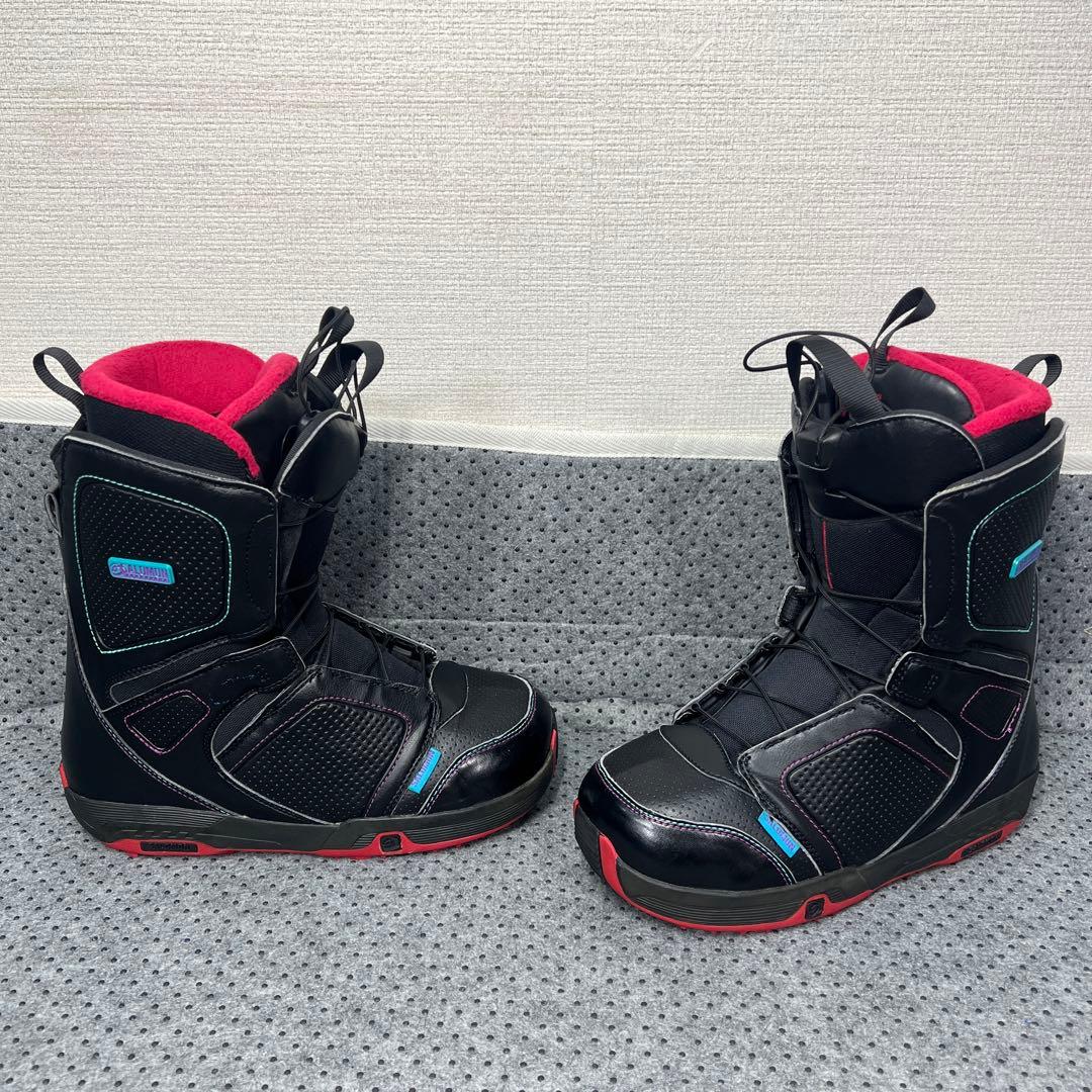 7-8回使用 24.5cm SALOMON PEARL スノーボードブーツ