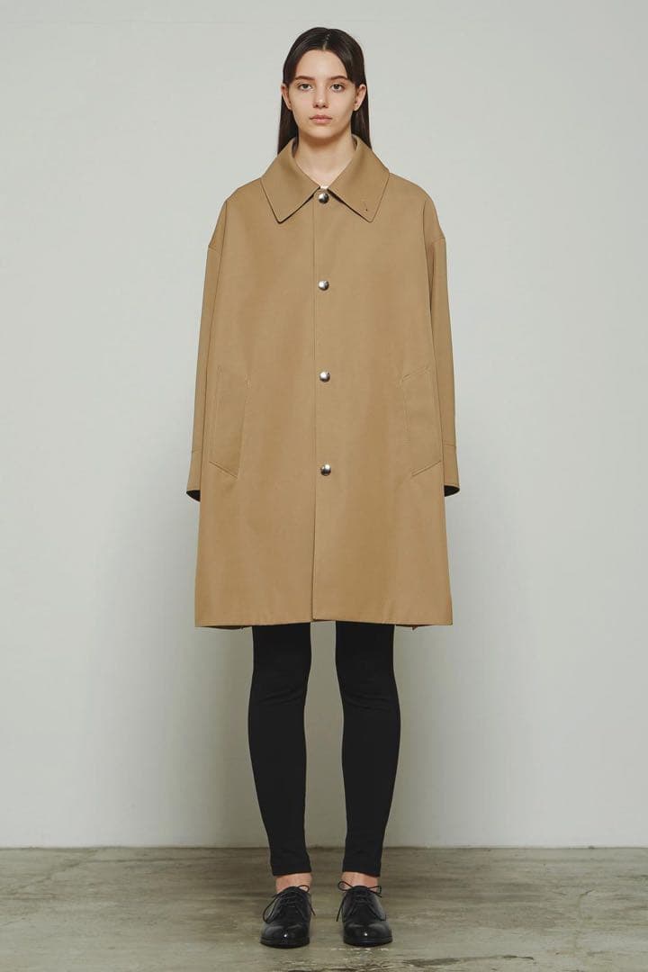 新品⭐︎THE RERACS ミドルバルカラーコート ベージュ サイズ38 - メルカリ