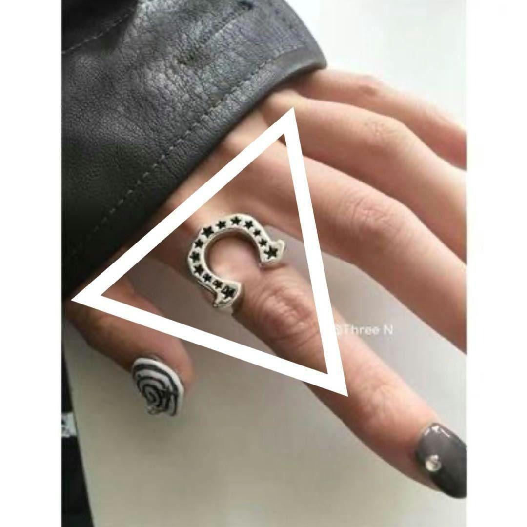 ホースシュー リング シルバー 指輪 馬蹄 メンズ レディース