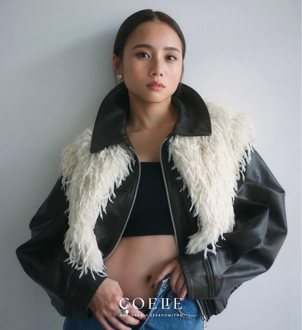 Sea Room lynn 伊原葵 レザーヴィンテージブルゾン - メルカリ