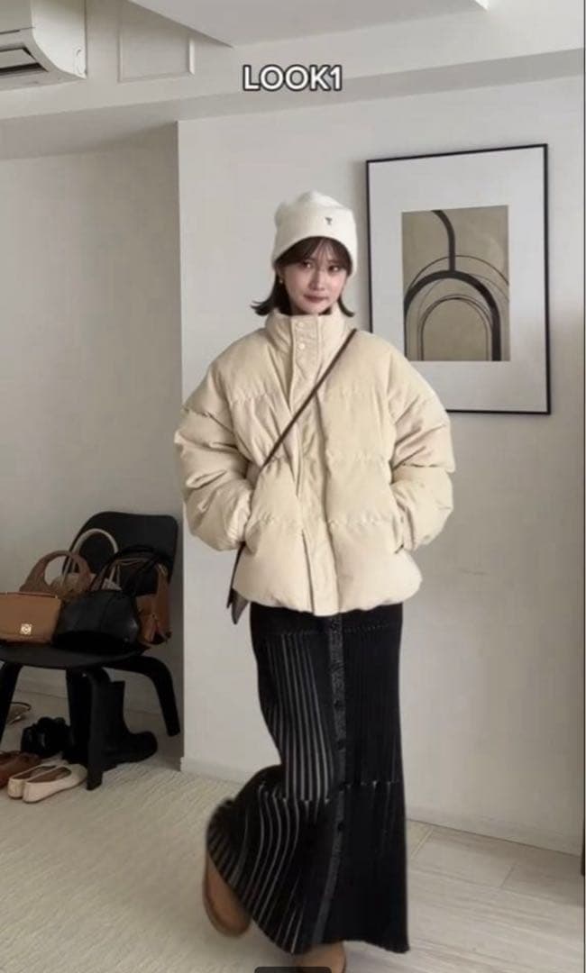 新品・タグ付】Eaphi CORDUROY PUFFY JACKET ダウン - メルカリ