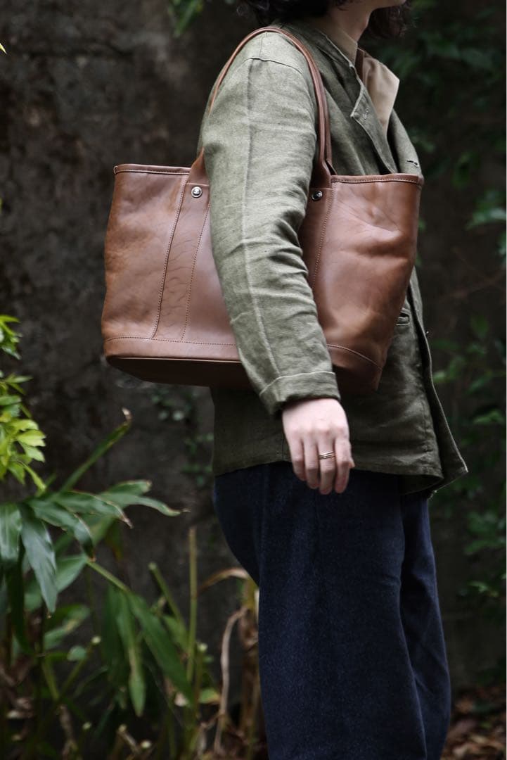 MOTO ホースバットレザー ジップトートバック MOTO レザー トート