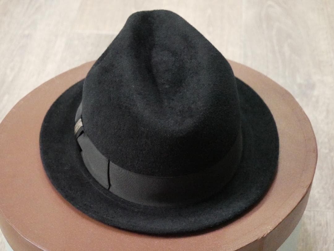 ＜たけし＞ 未使用 文二郎 ハット 55.5cm 日本製