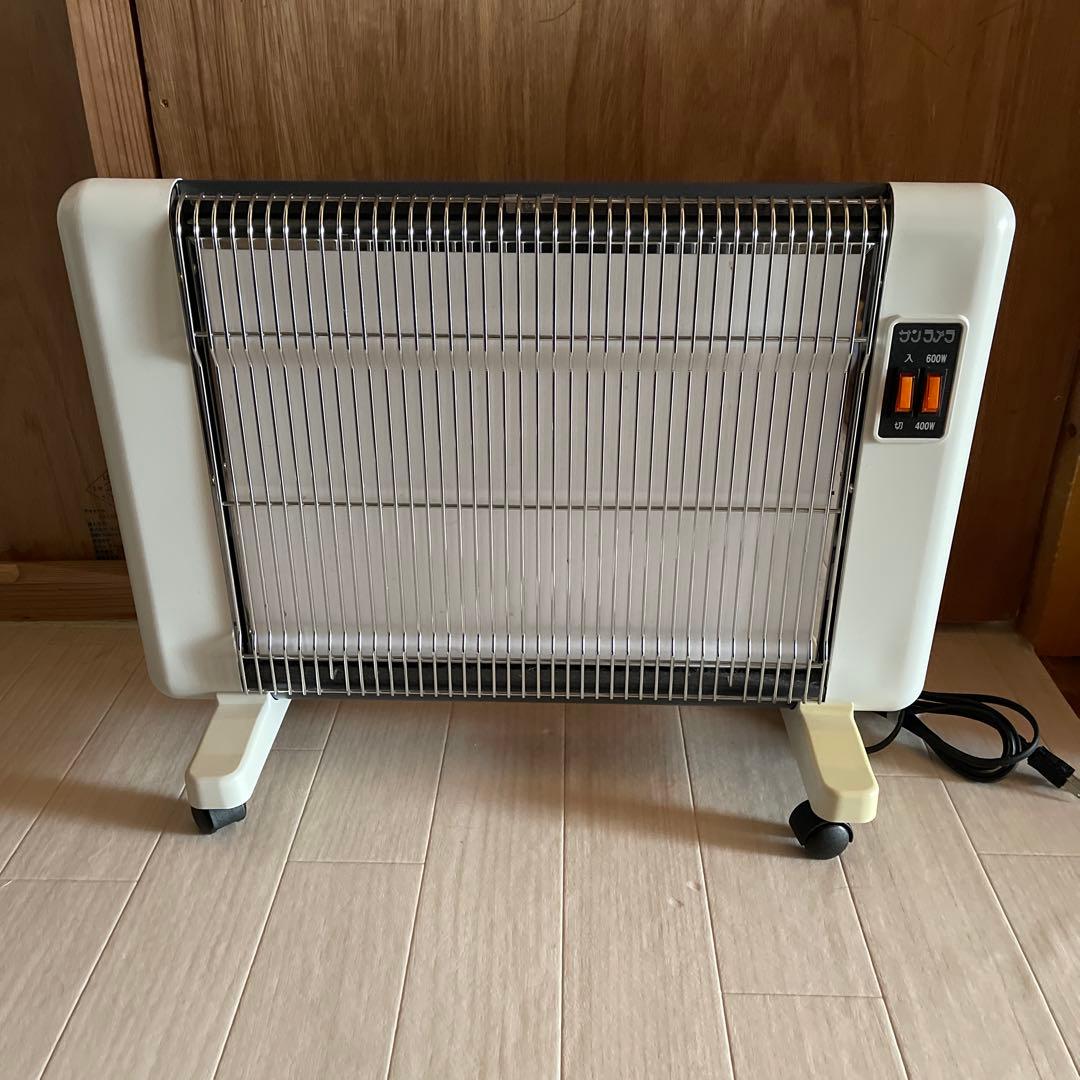 r*n様 パネルヒーター サンラメラ600W 動作確認済 楽天市場】サンラメラ 600W ホワイト セラミック パネルヒーター 公式