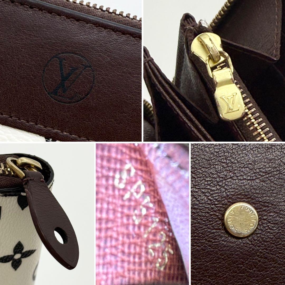 極美品 レア✨ルイヴィトン モノグラム ジッピーウォレット ブロン